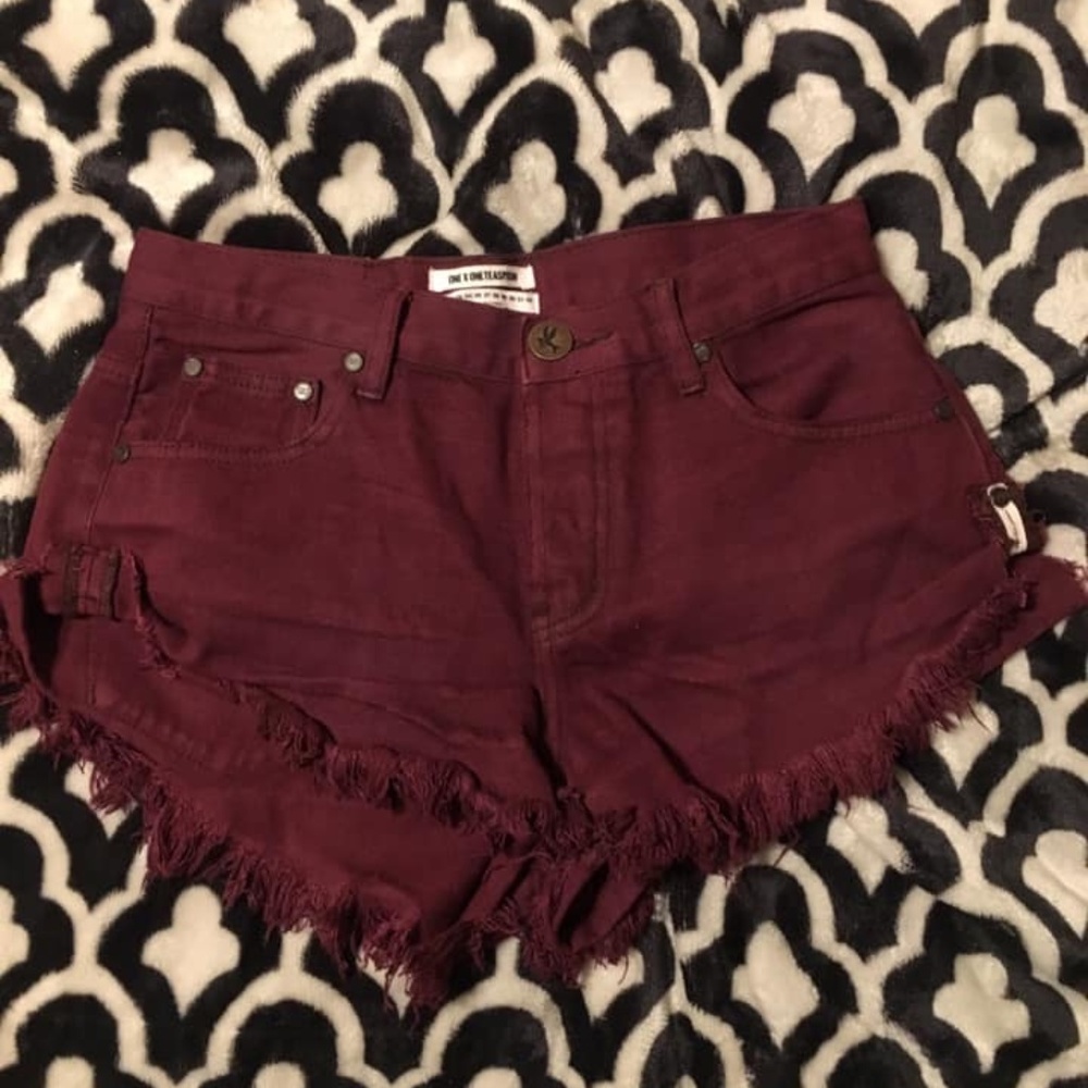 Maroon Shorts